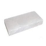 Плитка из соли белая шлифованная (200х100х25 мм.) 